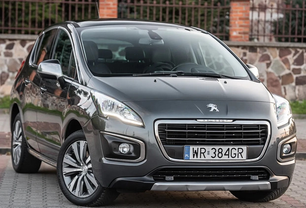 Peugeot 3008 cena 39900 przebieg: 169000, rok produkcji 2014 z Płock małe 497